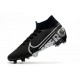 Nike Tacos de Futbol Mercurial Superfly 7 Elite FG Negro Gris