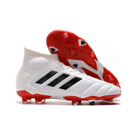 Botas de Futbol adidas Predator Mania 19.1 FG ADV Hombre Blanco