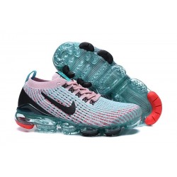 Zapatillas Nike Air VaporMax Flyknit 3 Azul Rosa