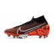 Nike Zapatillas de Futbol Mercurial Superfly VII Elite AG Black Hyper Crimson