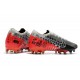 Nike Mercurial Vapor 13 Elite AG-PRO Neymar Cromado Negro Rojo Platino