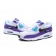 Nike Zapatillas Air Max 90 Blanco Violeta Azul