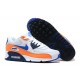 Nike Zapatillas Air Max 90 Blanco Naranja Azul