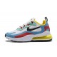 Nike Air Max 270 React Blanco Azul Amarillo