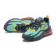 Nike Air Max 270 React Azul Amarillo