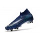 Nike Mercurial Superfly VII Elite SG-Pro Azul Amarillo Fluorescente Blanco