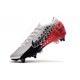 Nike Mercurial Vapor 13 Elite SG-Pro Anti-Clog Neymar Cromado Negro Rojo Platino