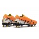 Nike Mercurial Vapor 13 Elite SG-Pro Anti-Clog Naranja Blanco