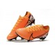 Nike Mercurial Vapor 13 Elite SG-Pro Anti-Clog Naranja Blanco