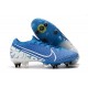 Nike Mercurial Vapor 13 Elite SG-Pro Anti-Clog New Lights Azul Blanco