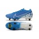 Nike Mercurial Vapor 13 Elite SG-Pro Anti-Clog New Lights Azul Blanco