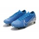 Nike Mercurial Vapor 13 Elite SG-Pro Anti-Clog New Lights Azul Blanco