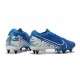 Nike Mercurial Vapor 13 Elite SG-Pro Anti-Clog New Lights Azul Blanco