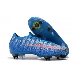 Nike Mercurial Vapor 13 Elite SG-Pro Anti-Clog Azul Rojo