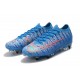 Nike Mercurial Vapor 13 Elite SG-Pro Anti-Clog Azul Rojo