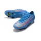 Nike Mercurial Vapor 13 Elite SG-Pro Anti-Clog Azul Rojo