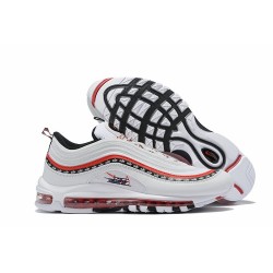 Nike Sneaker Air Max 97 Blanco Rojo