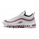 Nike Sneaker Air Max 97 Blanco Rojo