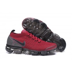 Nuevo Zapatillas Nike Air Vapormax Flyknit 2 Rojo Negro