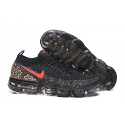 Nuevo Zapatillas Nike Air Vapormax Flyknit 2 Negro Rojo