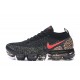 Nuevo Zapatillas Nike Air Vapormax Flyknit 2 Negro Rojo
