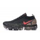 Nuevo Zapatillas Nike Air Vapormax Flyknit 2 Negro Rojo