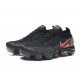 Nuevo Zapatillas Nike Air Vapormax Flyknit 2 Negro Rojo