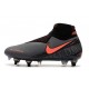 Nike Phantom Vision Elite DF SG-PRO AC Gris Oscuro Mango Brillante Negro