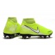 Nike Phantom Vision Elite DF SG-PRO AC Amarillo Fluorescente Blanco