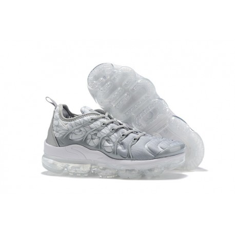 Zapatillas Hombre Nike Air Vapormax Plus Gris Blanco