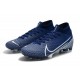 Nike Tacos de Futbol Mercurial Superfly 7 Elite FG Azul Blanco