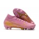 Nike Tacos de Futbol Mercurial Superfly 7 Elite FG Rosa Blanco