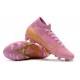 Nike Tacos de Futbol Mercurial Superfly 7 Elite FG Rosa Blanco