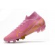 Nike Tacos de Futbol Mercurial Superfly 7 Elite FG Rosa Blanco