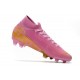 Nike Tacos de Futbol Mercurial Superfly 7 Elite FG Rosa Blanco