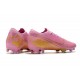 Nike Mercurial Vapor 13 Elite FG ACC Hombre Rosa Oro