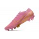 Nike Mercurial Vapor 13 Elite FG ACC Hombre Rosa Oro