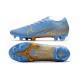 Nike Mercurial Vapor XIII 360 Elite FG Botas de Fútbol Azul Oro