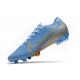 Nike Mercurial Vapor XIII 360 Elite FG Botas de Fútbol Azul Oro