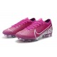 Nike Mercurial Vapor 13 Elite FG ACC Hombre Violeta Blanco