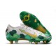 Nike Mercurial Vapor 13 Elite SG-Pro Anti-Clog Mbappe Gris Dorado Verde