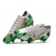 Nike Mercurial Vapor 13 Elite SG-Pro Anti-Clog Mbappe Gris Dorado Verde