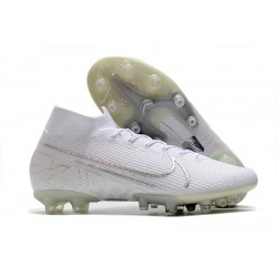 Nike Zapatillas de Futbol Mercurial Superfly VII Elite AG Blanco