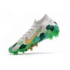 Nike Mercurial Superfly VII Elite AG Mbappe Gris Dorado Metalizado Verde