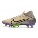 Nike Mercurial Superfly VII Elite AG Amarillo Desierto Negro Morado