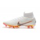 Zapatos de Fútbol Nike Mercurial Superfly 6 Elite AG Blanco Naranja