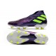 adidas Nemeziz 19+ FG Botas y Zapatillas de Fútbol Violeta Verde