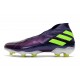 adidas Nemeziz 19+ FG Botas y Zapatillas de Fútbol Violeta Verde