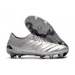 adidas Botas de fútbol Copa 20.1 FG Silver Amarillo