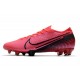 Nike Mercurial Vapor 13 Elite FG ACC Hombre Láser Crimson Negro